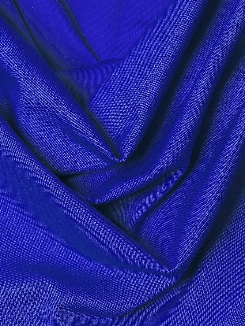 Anabela Satin Midi-Dress