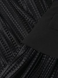 Noemia Stretch-Crepe Belted Midi-Dress