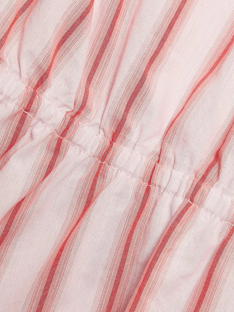 Caroline Striped Tie Top