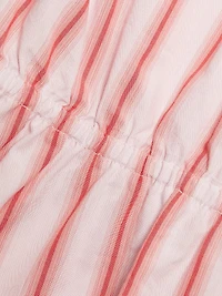 Caroline Striped Tie Top