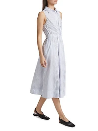 Shanaya Wrap Midi-Dress