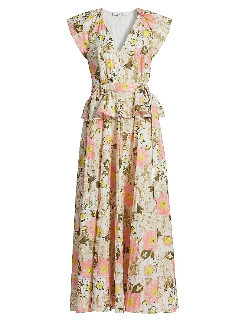 Victoria Belted Maxi Dress