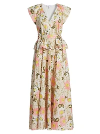 Victoria Belted Maxi Dress