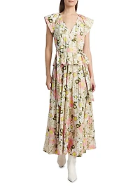 Victoria Belted Maxi Dress