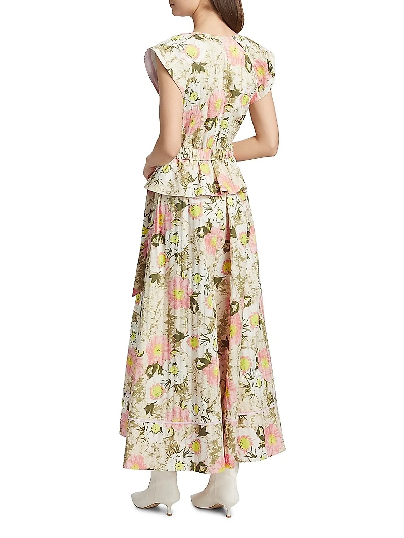 Victoria Belted Maxi Dress