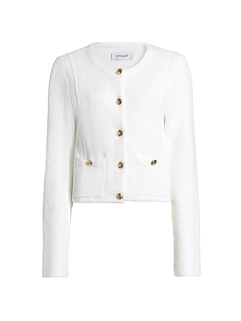 Aubree Boucle Sweater Jacket