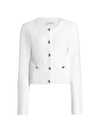 Aubree Boucle Sweater Jacket