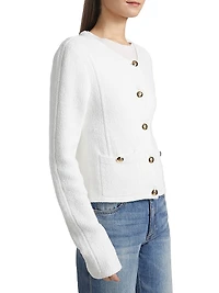Aubree Boucle Sweater Jacket