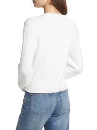 Aubree Boucle Sweater Jacket