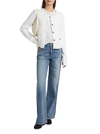 Aubree Boucle Sweater Jacket