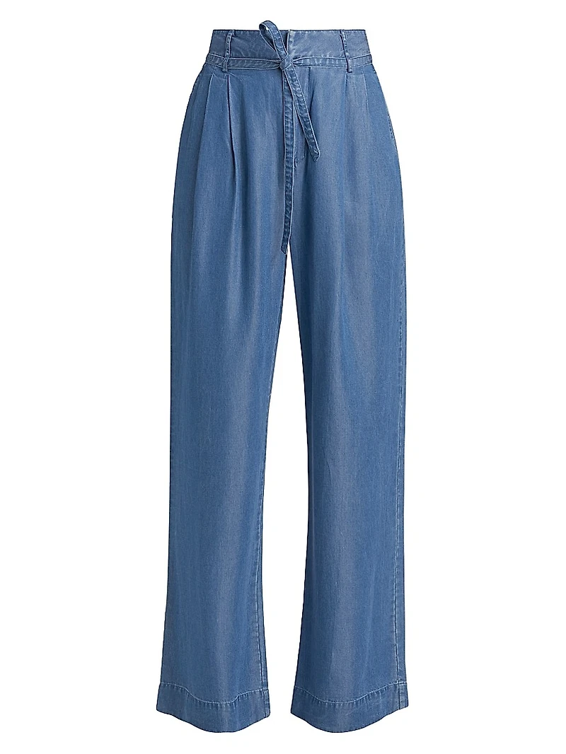 Felicity Pleated Tie Pants
