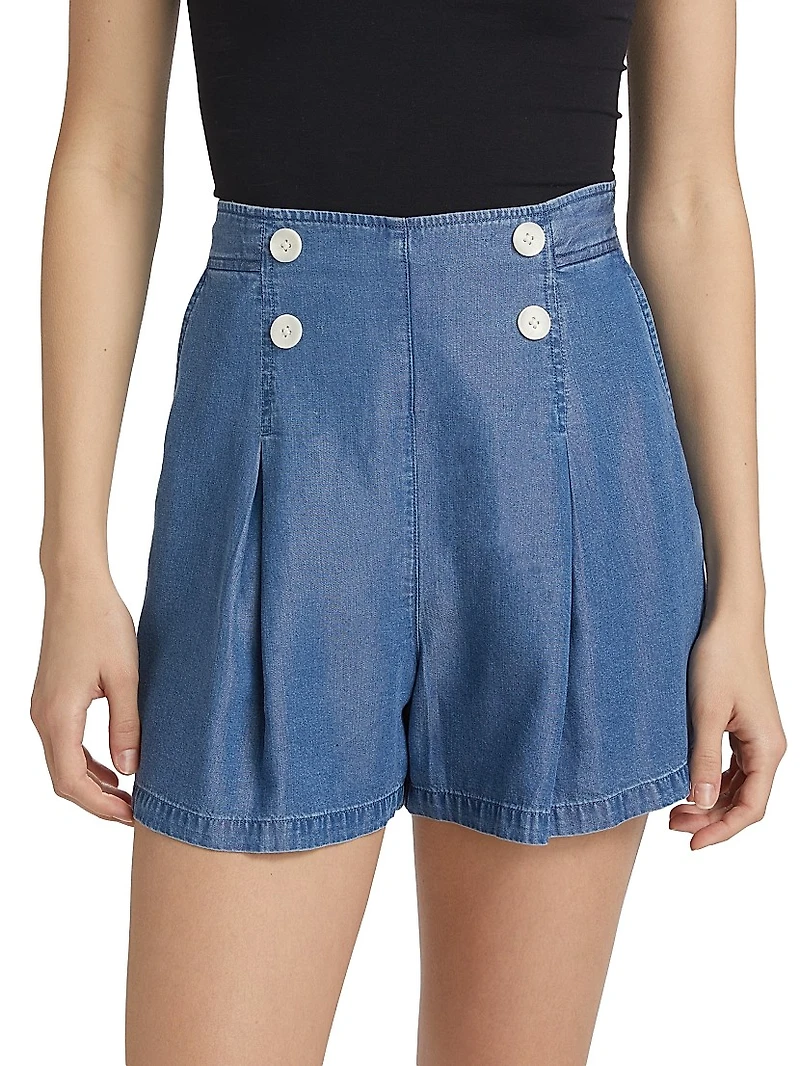Milie Pleated Shorts