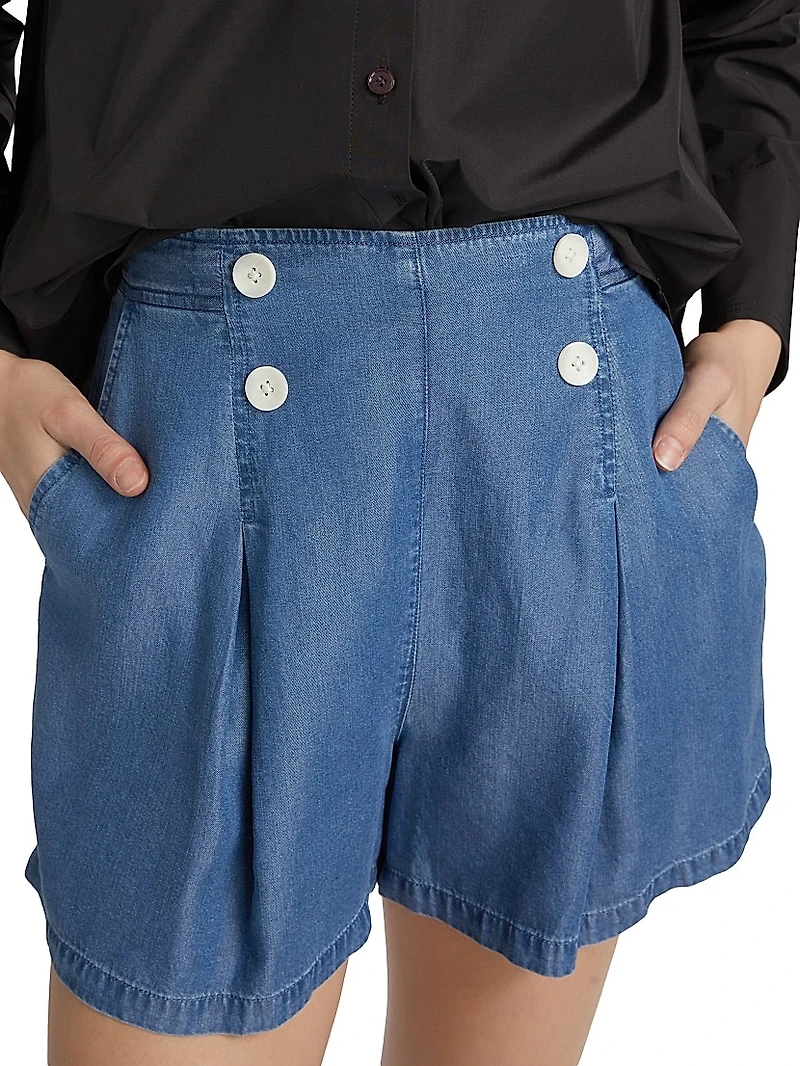 Milie Pleated Shorts