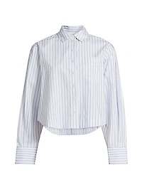 Estrella Striped Cotton Shirt