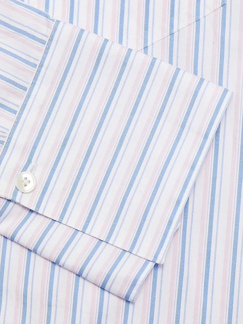 Estrella Striped Cotton Shirt