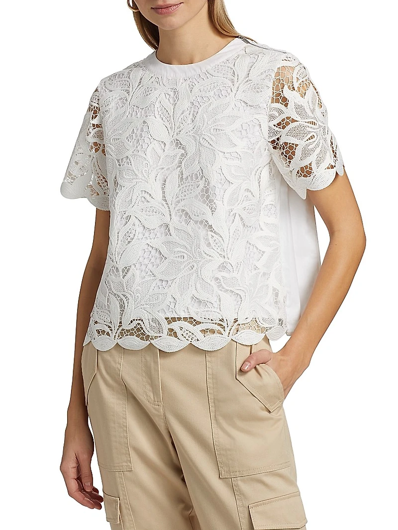 Samaria Lace Top
