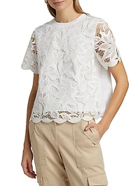 Samaria Lace Top