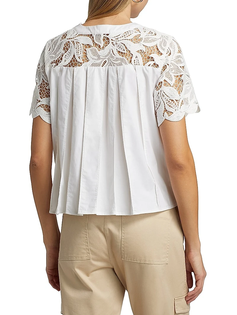Samaria Lace Top