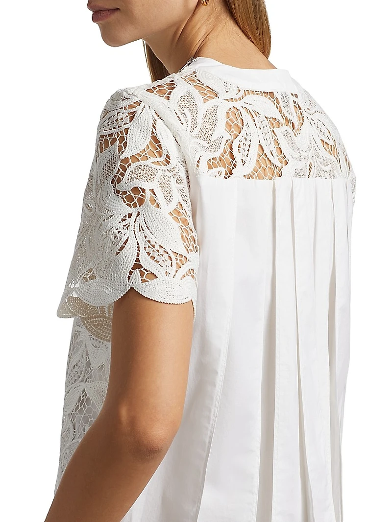 Samaria Lace Top