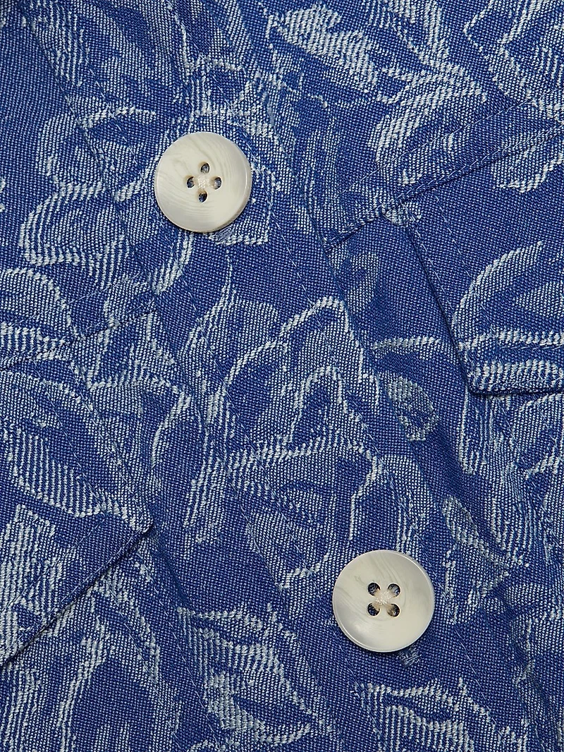 Gaelle Floral Belted Utility Dress