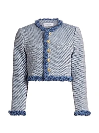 Asuka Cropped Fringe Jacket