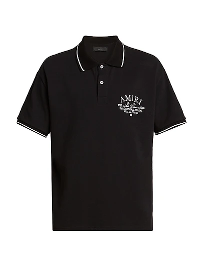 Arts District Cotton Polo Shirt