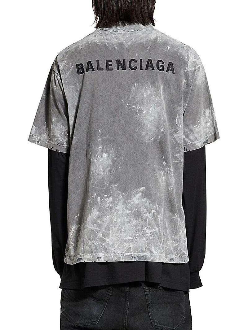 Balenciaga Back T-Shirt Medium Fit