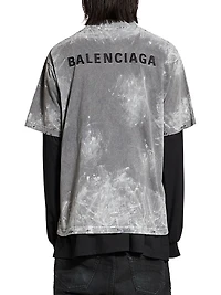 Balenciaga Back T-Shirt Medium Fit