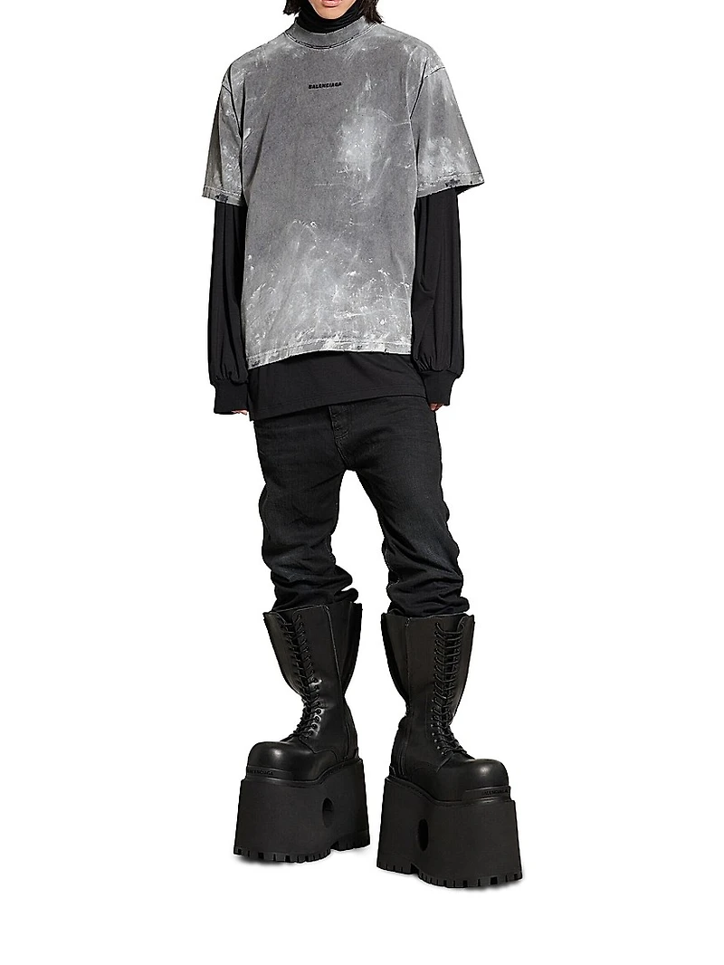 Balenciaga Back T-Shirt Medium Fit