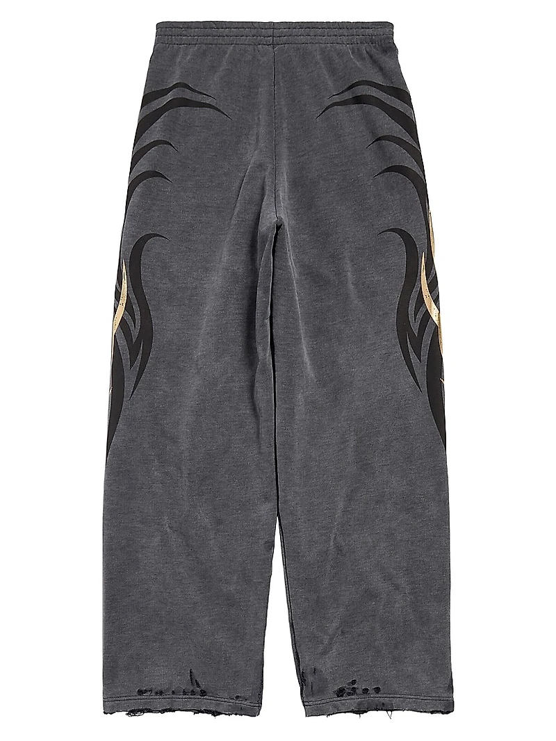 Tacky Gold Baggy Sweatpants
