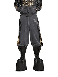 Tacky Gold Baggy Sweatpants