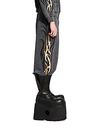 Tacky Gold Baggy Sweatpants