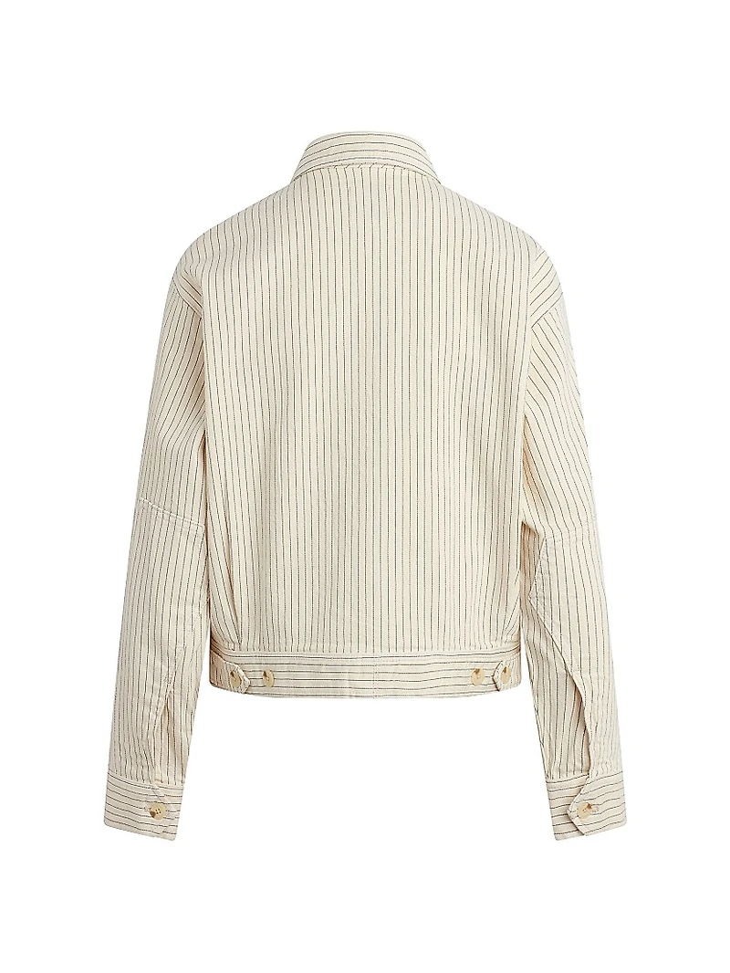 The Robert Striped Cotton Jacket