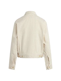 The Robert Striped Cotton Jacket
