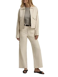 The Robert Striped Cotton Jacket