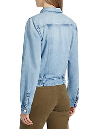 Juliet Cropped Denim Jacket