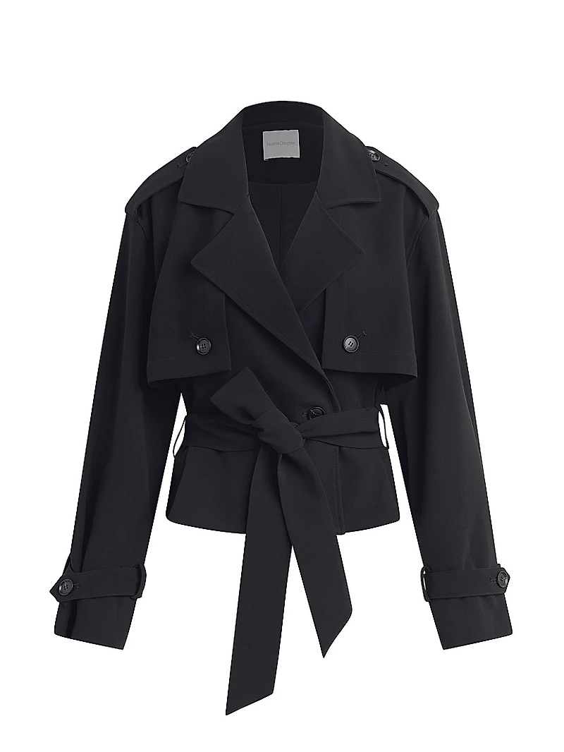 The Cropped Charles Trench Jacket
