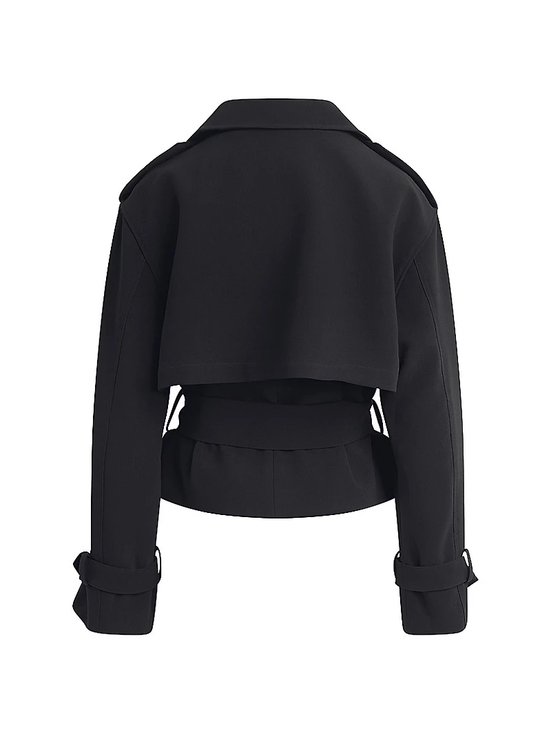 The Cropped Charles Trench Jacket