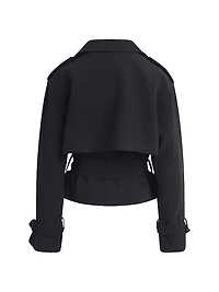 The Cropped Charles Trench Jacket