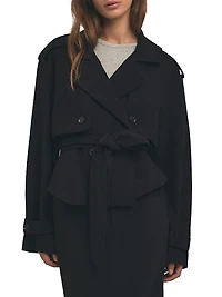 The Cropped Charles Trench Jacket