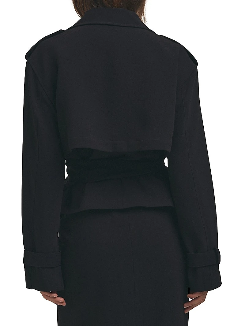 The Cropped Charles Trench Jacket