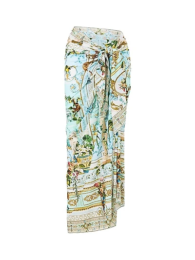 Camilla x White Lotus Printed Sarong