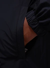 Reversible Stand Collar Zip-Front Jacket