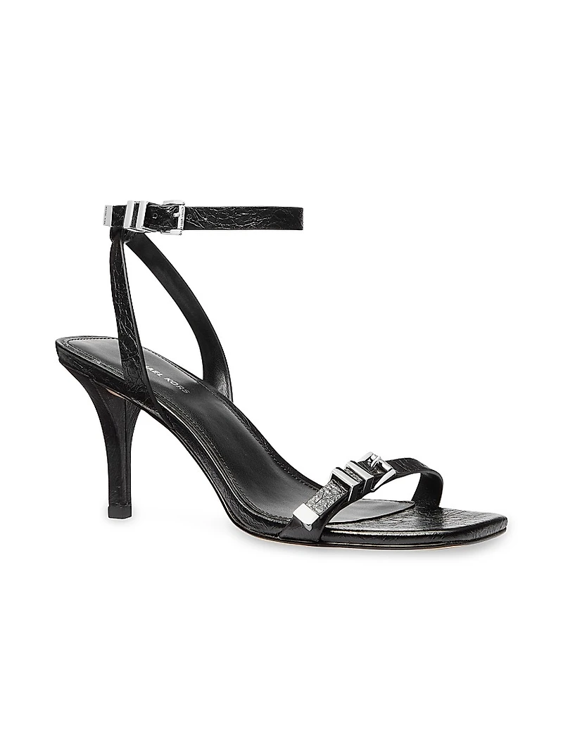 Darrington 75MM Leather Stiletto Sandals