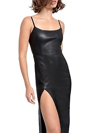 Aphrodite Stretch Leather Dress