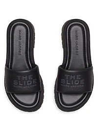 The Slide Leather Sandals