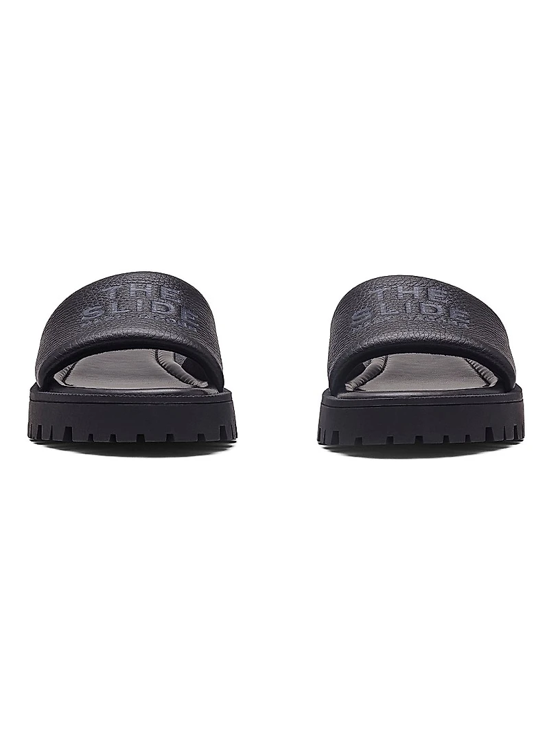 The Slide Leather Sandals