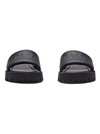 The Slide Leather Sandals