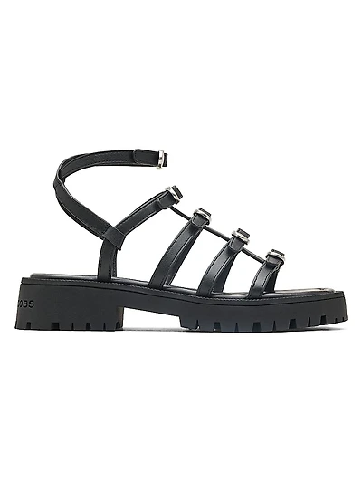 Kiki Leather Gladiator Sandals