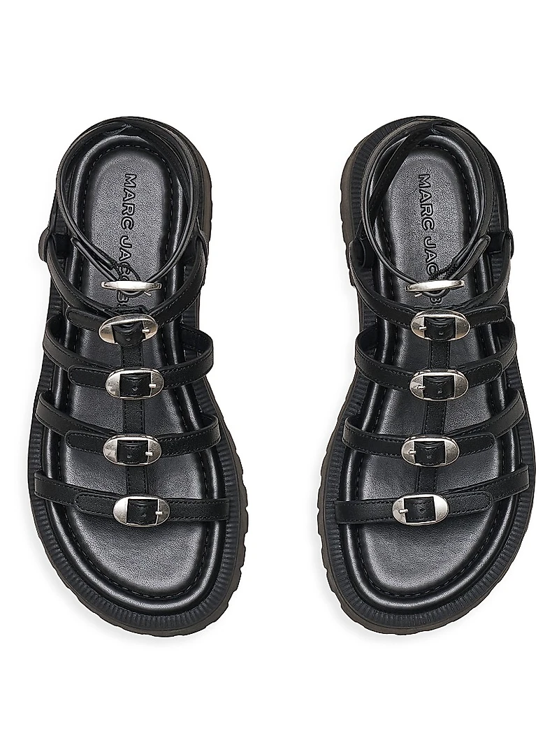 Kiki Leather Gladiator Sandals